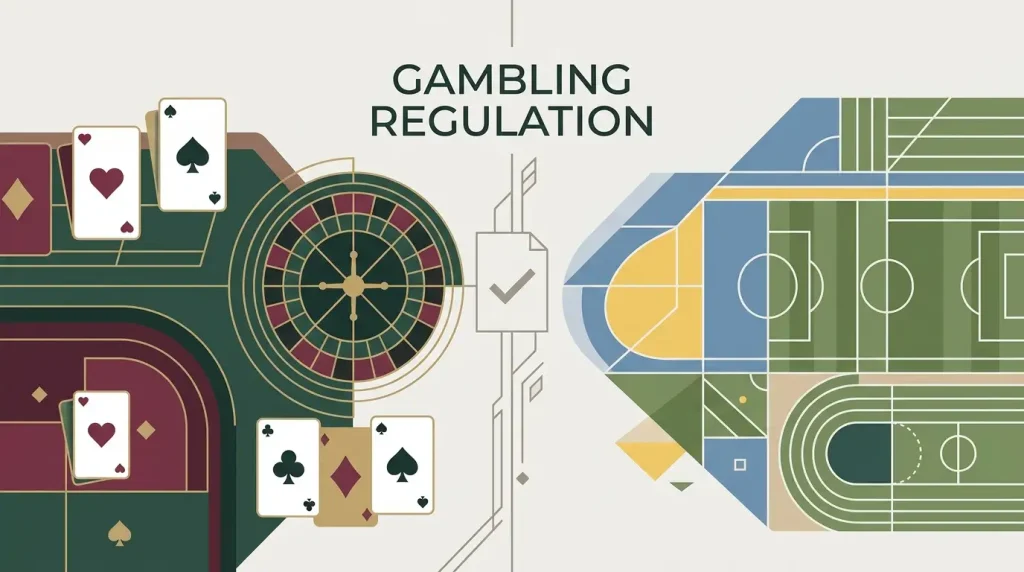 Neutral conceptual comparison of casino games and sports wagering under different Australian regulatory categories